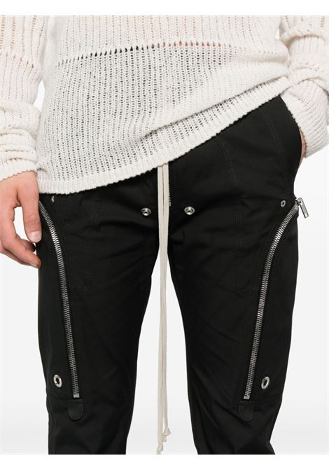 Pantaloni Cargo Bauhaus in nero Rick owens - uomo RICK OWENS | RU01E5377TE09